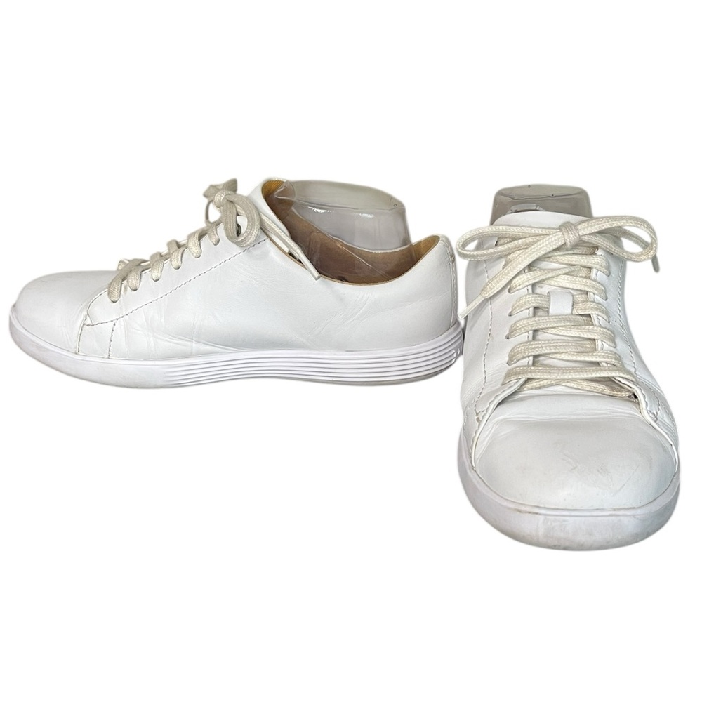 COLE HAAN Grand Crosscourt White Leather
Sneakers Women’s Size 8.5‎